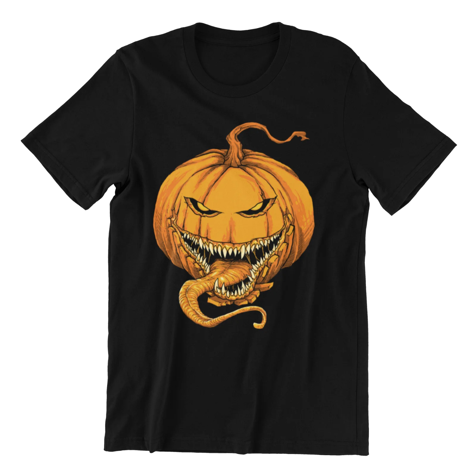 

Halloween Costume Pumpkin Horror Fancy Dress T-Shirt. Summer Cotton O-Neck Short Sleeve Mens T Shirt New S-3XL