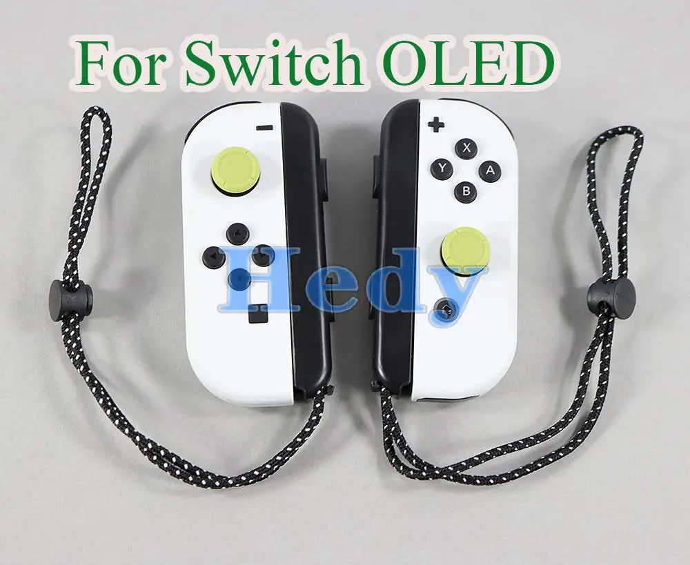 20 conjuntos preto para nintend switch joy con gamepad controlador esquerda direita corda pulseira de pulso para interruptor oled cordão portátil