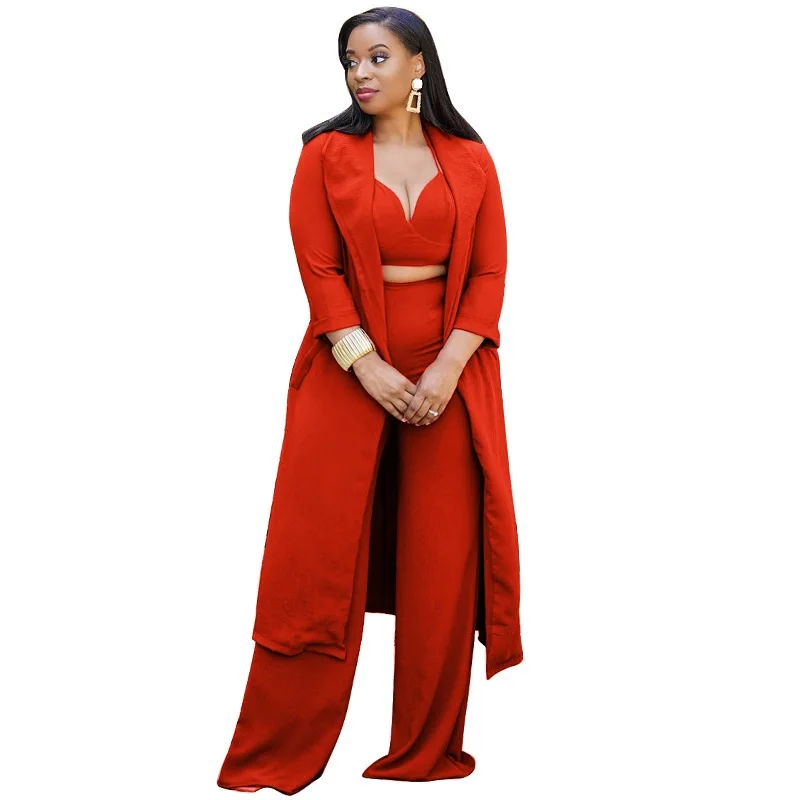 pants sets 3 piece set women suit women pant suits 3 piece set office female 2021 three pieces sets