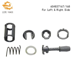 604837167/168 FIT FOR VW GOLF 4 IV MK4 A6 SKODA FABIA POLO 9N DOOR LOCK REPAIR KIT FOR LEFT RIGHT SIDE NEW 7PCS