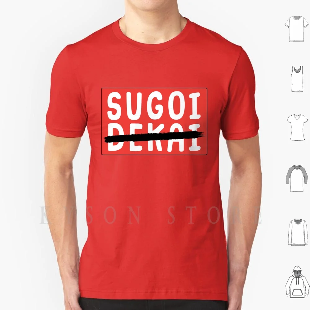 Sugoi Dekai Crossed Out Sugoi Chichai Saber Mordred T Shirt Print For Men Cotton New Cool Tee Sugoi Dekai Anime Uzaki Uzaki