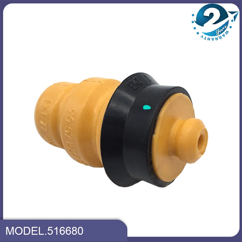 2pcs Rear Axle Suspension Rebound Rubber Buffer Block  516680 For Peugeot 207 301 Rear Shock Absorber Buffer Rubber Block