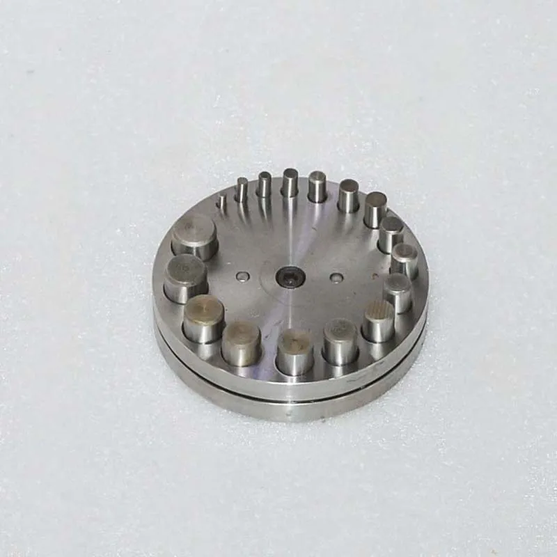 1pc 17 hole circular punch HJ-B80 DIY jewelry processing metal disc cutter stamping machine