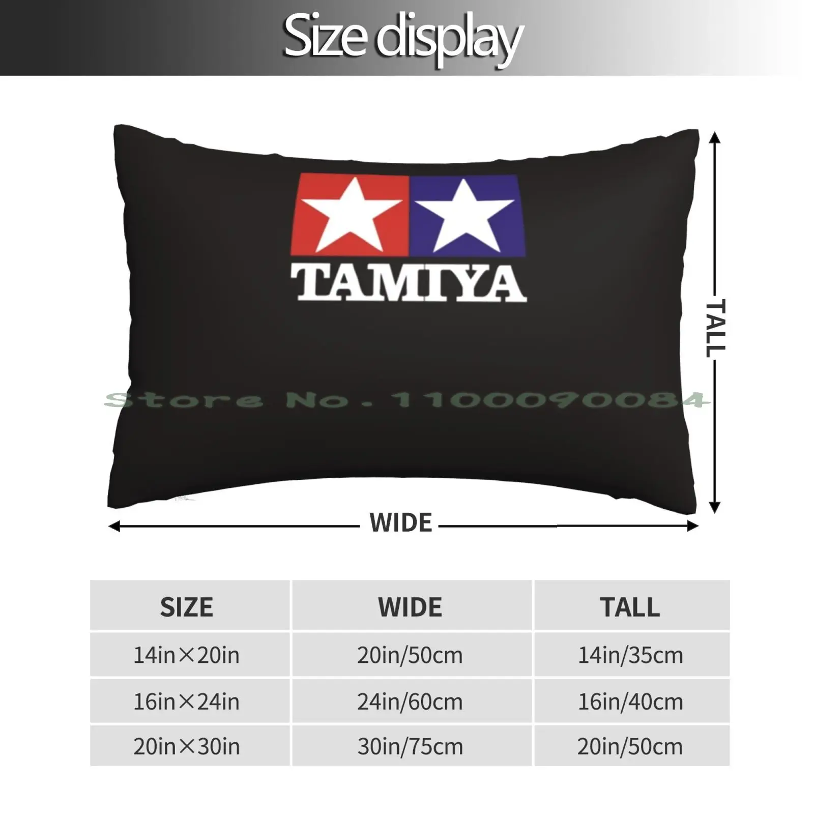 Tamiya Race Mini 4wd Logo Pillow Case 20x30 50*75 Sofa Bedroom 2 Shd Strategic Homeland Division Joy Division Metro Exodus Game