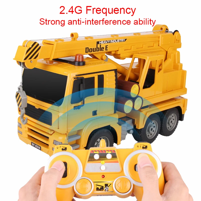 Duplo águia 1:26 rc carros brinquedos de controle remoto E586-003 simulação engenharia guindaste veículo lembrança requintada meninos meninas presentes