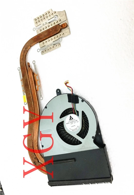 Original FOR ASUS N56VM N56V N56VV fan heat pipe copper tube radiator alone display 100% test ok