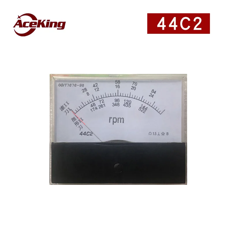 

44c2 tachometer 24rpm84 turn 144r522 turn hob finger knife DC simulation special meter double scale