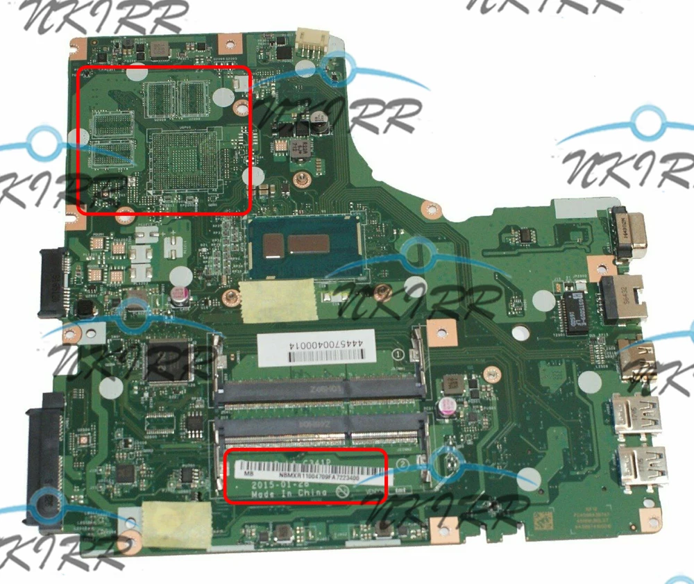 I7 I5 I3 A4WAB LA-C341P 920M 2G NBMXR11001 NBMXR11002 NBMXR1100B NBMXK11001 NBMXK11002 NBMXK11003 for Aspire E5-473G Motherboard