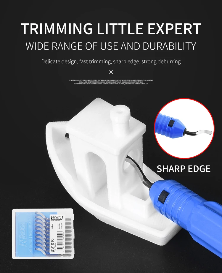 3D-Drucker-Werkzeug Trimmesser NB1100 BS1010 Schaber PLA/ABS/PETG Filament Kunststoffspielzeug 3D-Modell Trimmgerät – Detail 4