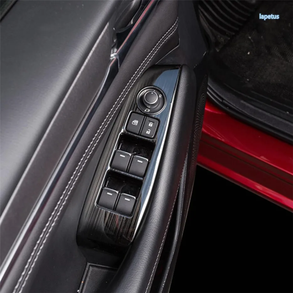 

Car Center Console Gear Shift Panel Decoration Frame Window Lift Button Door Sills Trim Cover For Mazda 6 2019 2020 2021 - 2024