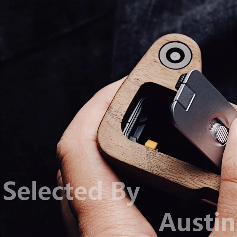 Hand Made Wooden Hand Grip Bracket  L Plate For Fuji X100V Fujifilm X-100V