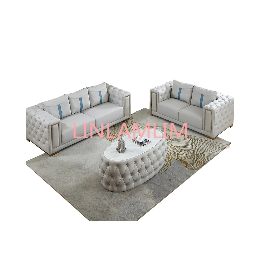 living room Sofa set диван мебель кровать muebles de sala real genuine leather sofa chesterfield cama puff asiento sala futon