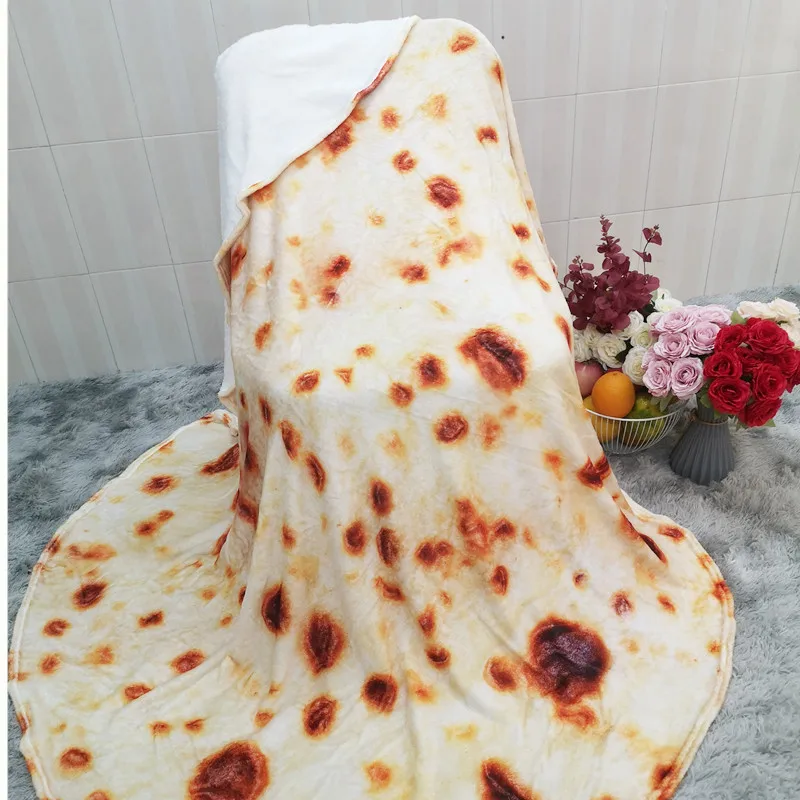 Winter warm tortilla blankets fashion Super Soft Lavash Throw Blanket for Bed Sofa Bedspread Airplane Travel Blanket