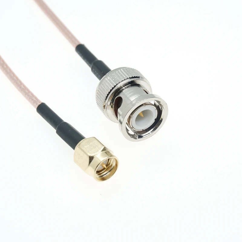 SMA Male to BNC Male Connector RG316 / RG174 Coax Cable RF Jumper Pigtail High Quality