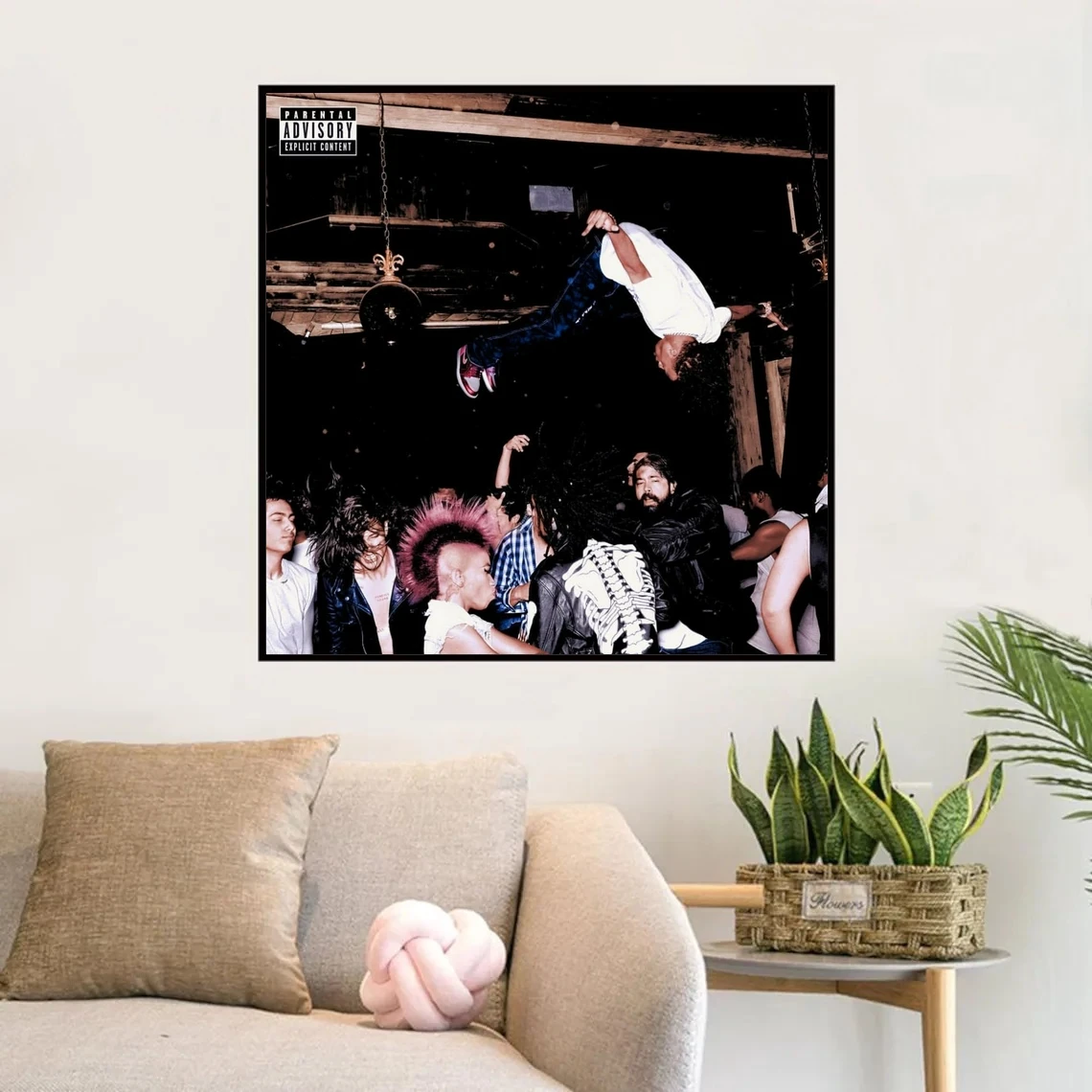 

Музыкальный альбом Playboi Carti - Die Lit, плакаты, Художественная Картина на холсте, Настенная картина для гостиной, домашний декор (без рамки)