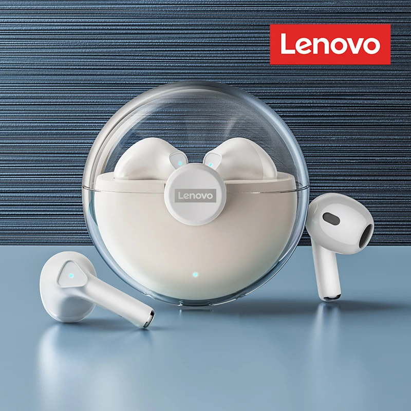 Lenovo LP80 TWS Touch Control Bluetooth Wireless Earphones Sport Waterproof Headsets Low-Latency Gaming Music Earbuds New