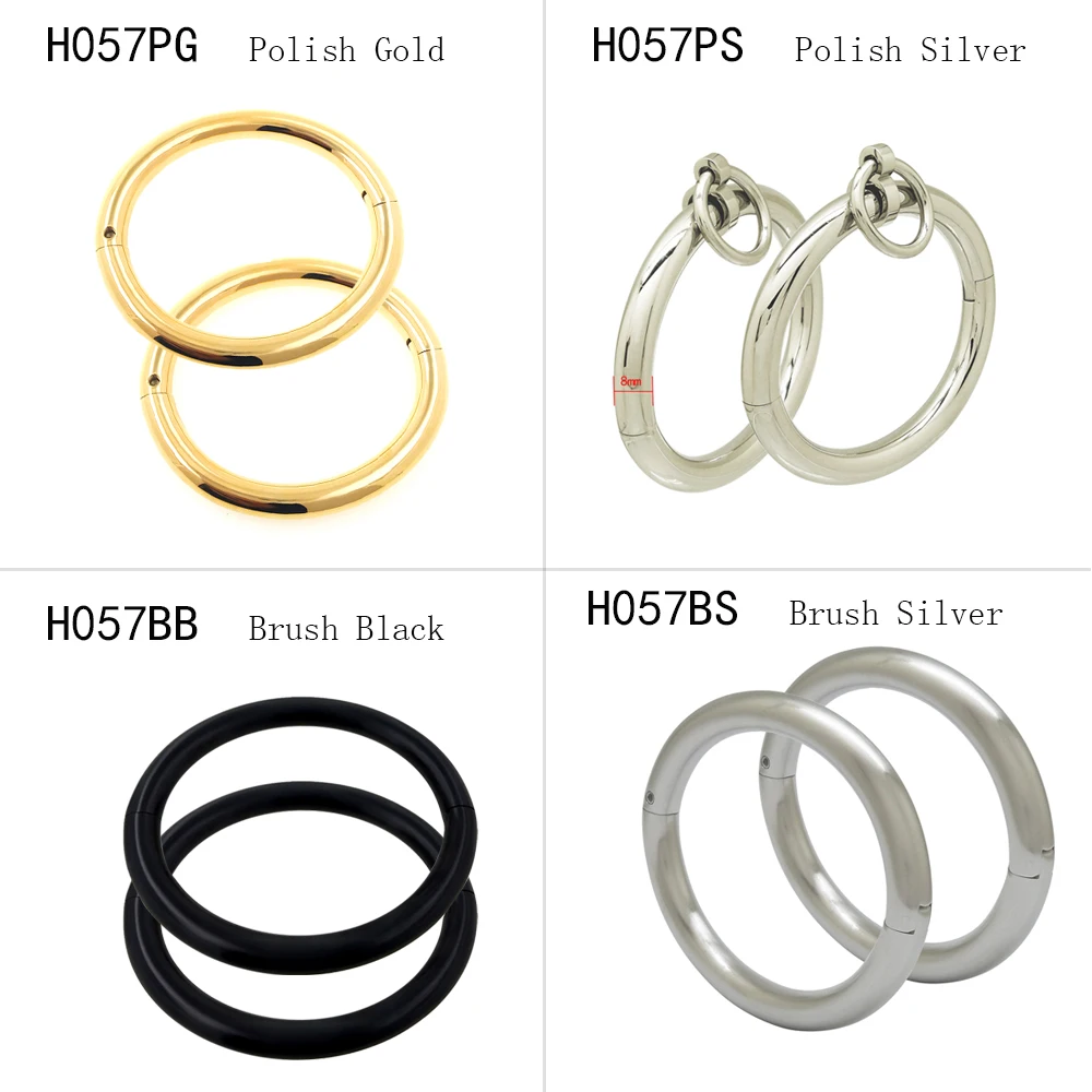 

Stainless Steel Men Women Bracelets Fashion Bangles Wrist Anklest Bracelets Oval Shape Bangle Cuffs Adult BDSM Removeable Ring