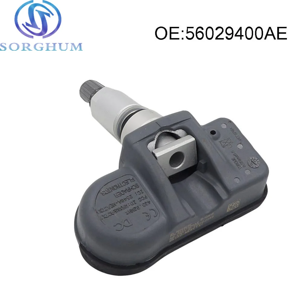 

Датчик давления в шинах 56029400AE TPMS 433 МГц для Chrysler 300C Lancia Thema 2012-2021