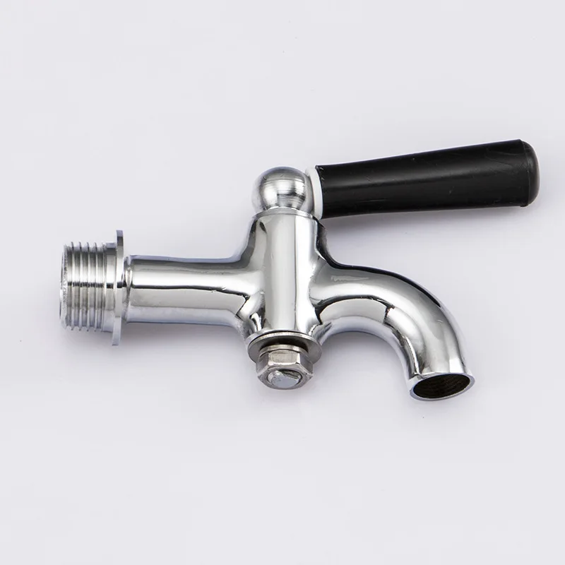 1pc High Quality Brass Chrome Finished Bibcock Insulation Bucket Tap Teacup Open Bucket Electric Teapot Water Faucet