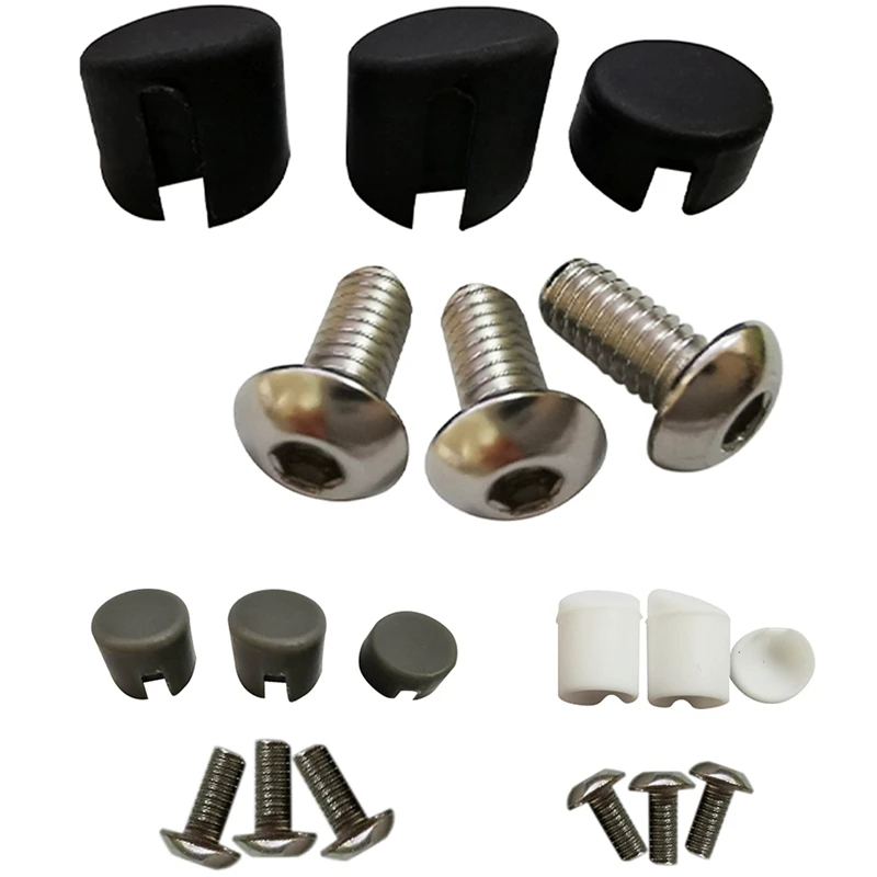 1Set Scooter Rear Back Fender Mudguard Screw Rubber Cap Screw Plug Cover for XIAOMI M365 Electric Scooter Parts