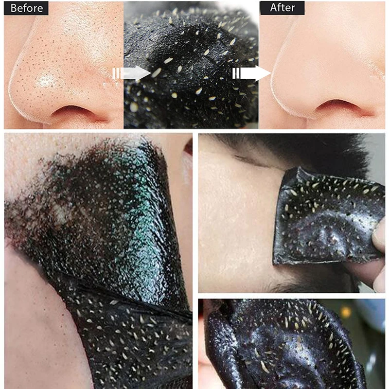 Blackhead Remover Mask Black Face Mask Acne Treatments Peel Off Black Mask From Black Dots Skin Care 3/5/6/10 packs