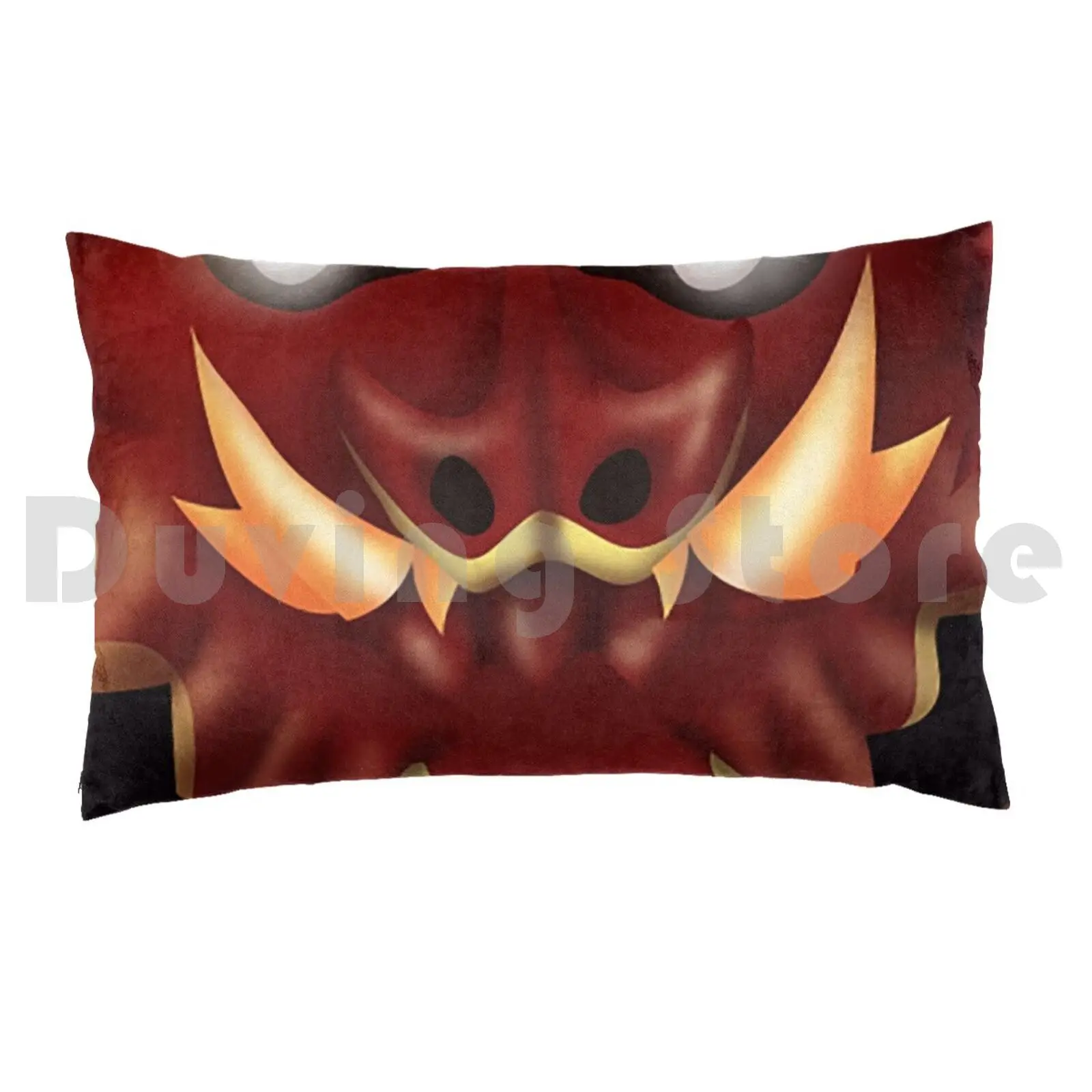 Red Half-Dragon Pillow Case DIY 50*70 Dnd And Dragon Dragonborn Scalie Fantasy Evil Fire Monster