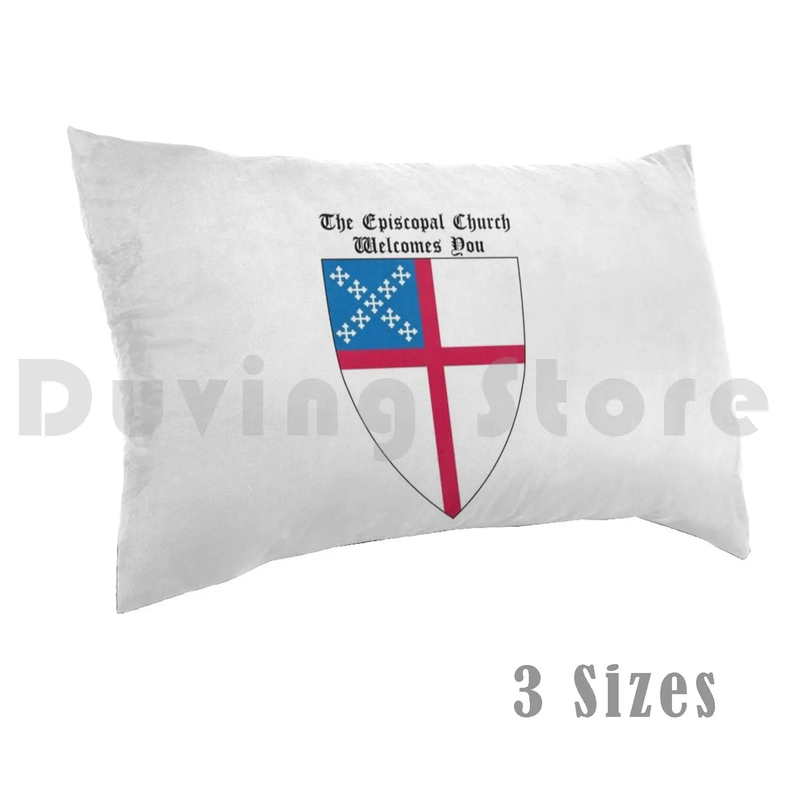 

The Episcopal Church Shield With Welcomes You 2 Pillow Case Printed 50x75 Episcopal Church Priest Vicar Clergy
