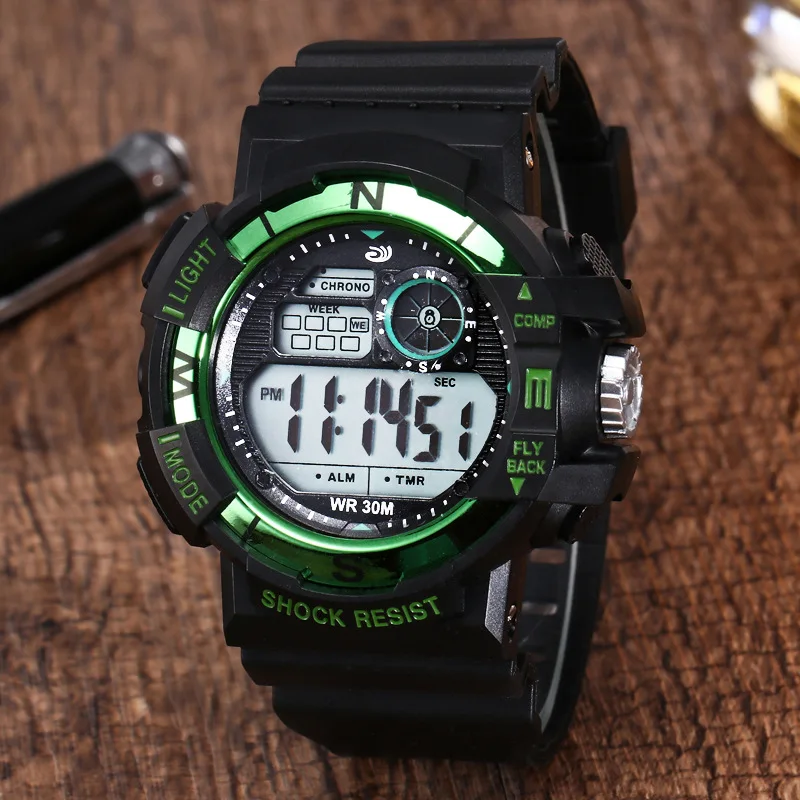 

UTHAI CE45 Sports Multifunctional Waterproof Electronic Watch Durable And Strong With Luminous Function