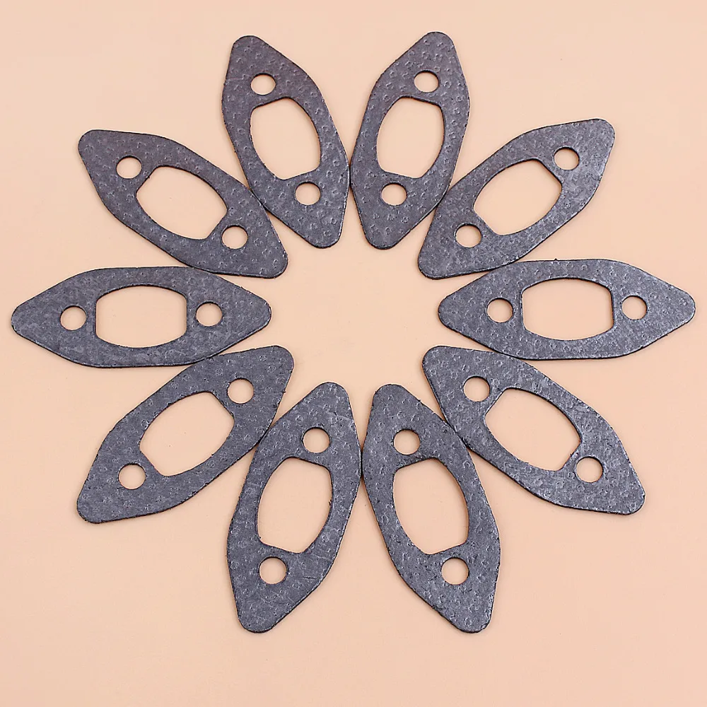 10 шт./лот, прокладка выхлопной системы глушителя для Husqvarna 240 235 236 235e 240e, бензиновая бензопила, цепные пилы OEM 530054884 10 шт./лот, прокладка выхлопной системы глушителя для Husqvarna 240 235 236 235e 240e, бензиновая бензопила, цепные пилы OEM 530054884