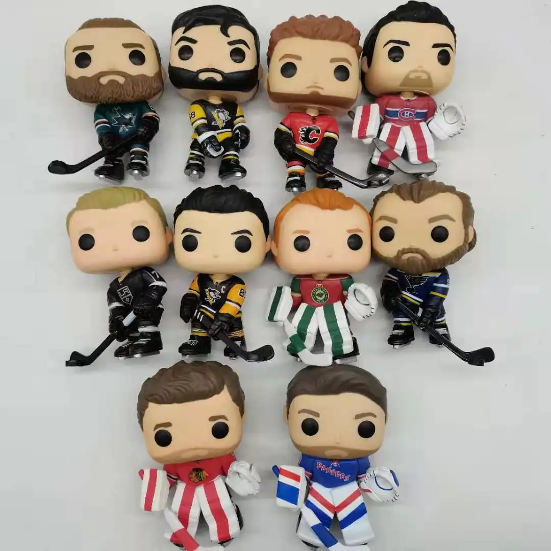 Sports Star Carey Price Brent Burns Henrik Lundqvist Matthew Tkachuk Letang model toy vinyl action figure no box