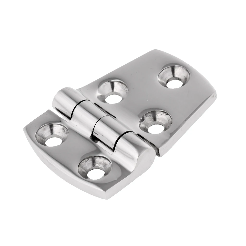 Bisagra de puerta lateral corta de acero inoxidable 316, grado marino, para barcos, caravanas y autocaravanas