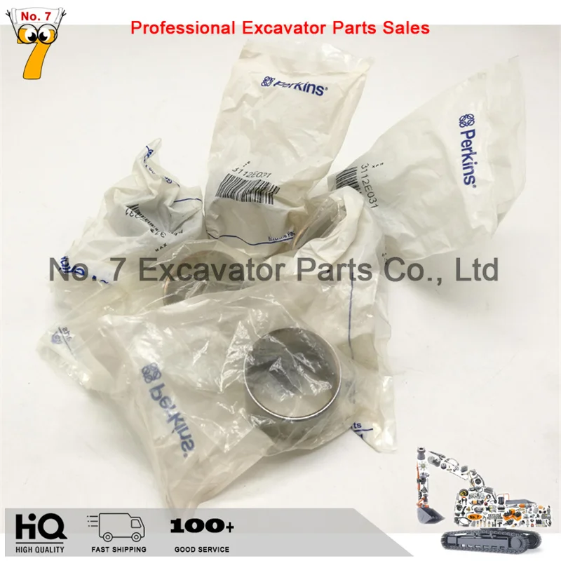 Excavator parts CAT E320D2, 323D2 Perkins C7.1 direct injection engine Crankshaft connecting rod copper sleeve