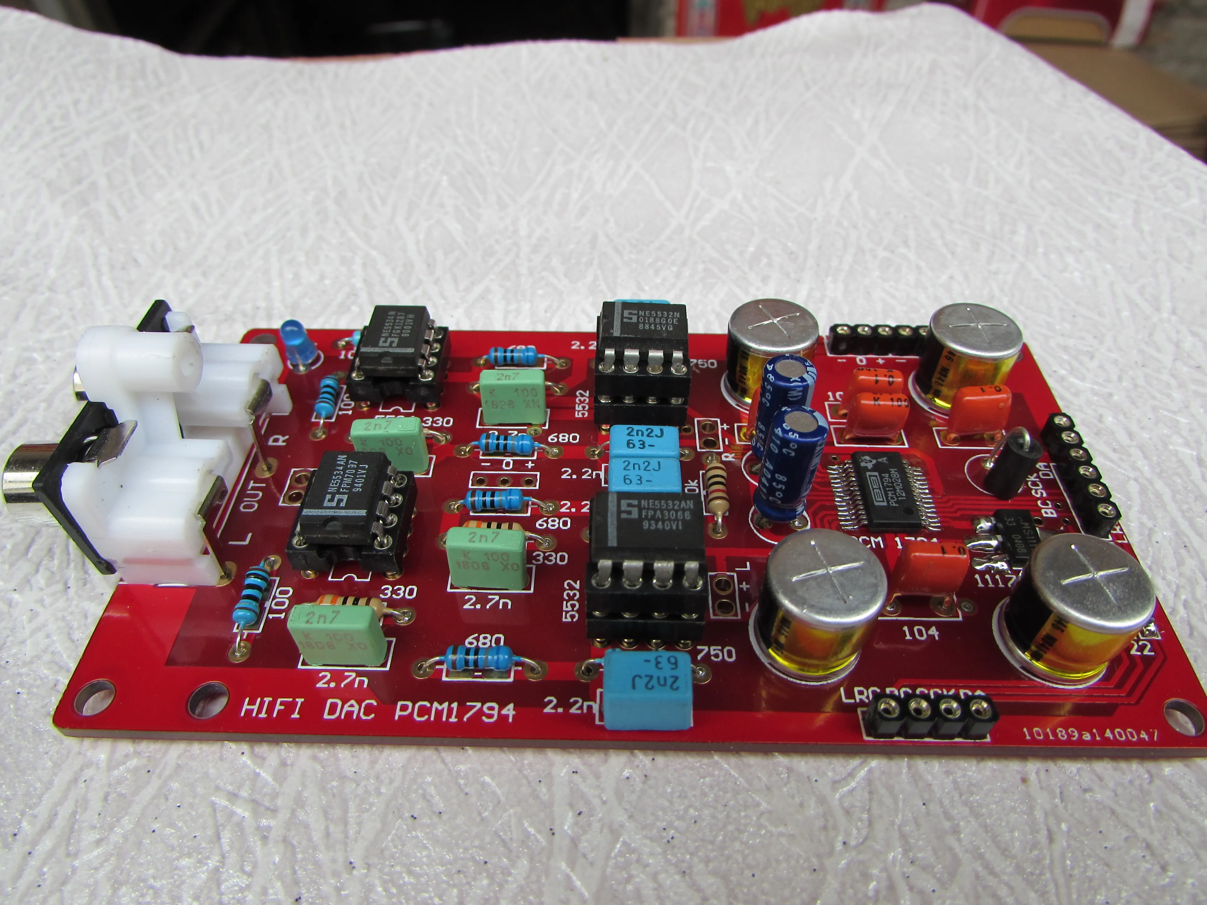 

New DAC decoder module HIFI PCM1794 module 192k 24bit welded finished product