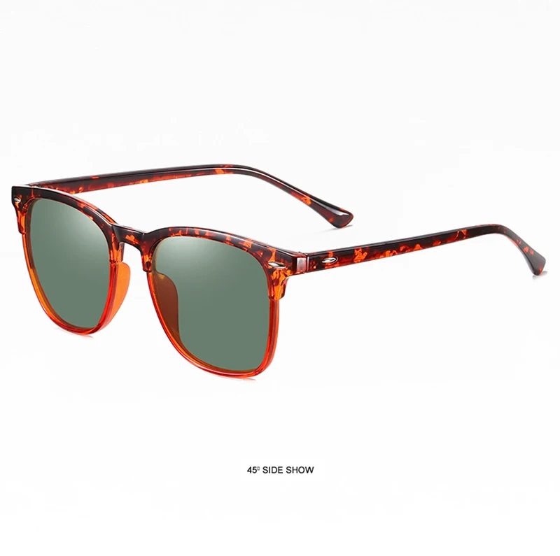 Mode quadratische polarisierte Sonnenbrille Männer Frauen klassische Niet Sonnenbrille für Männer hochwertige Anti-Blend-Fahr schirme – Detail 14