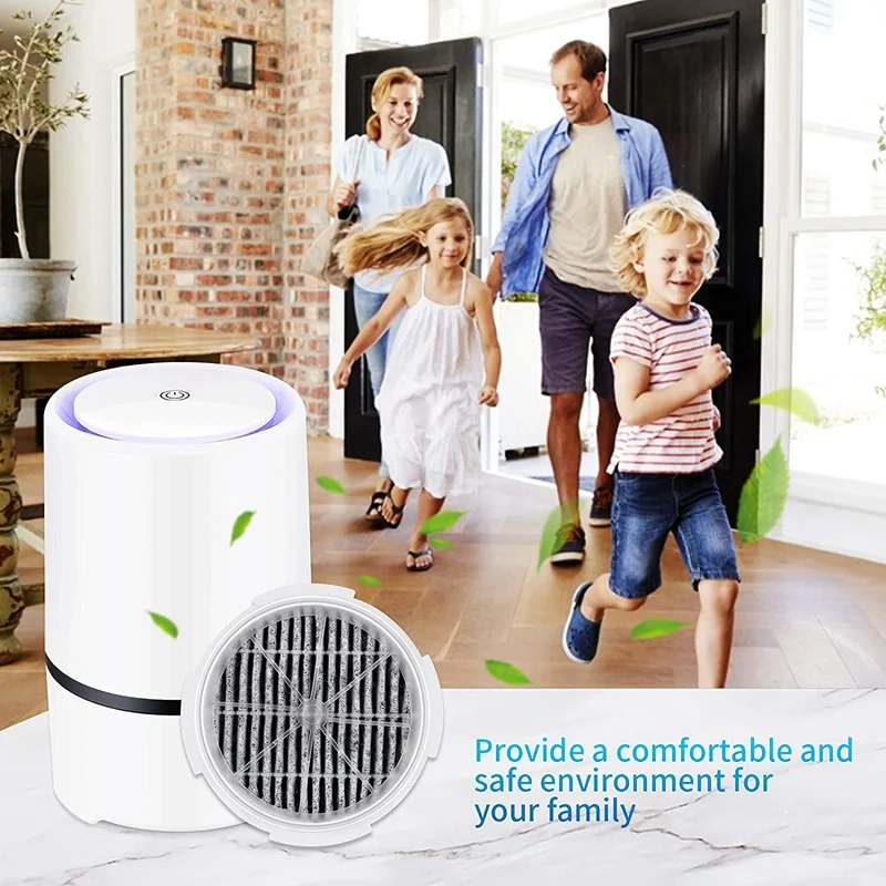 4 Pack True HEPA Ersatz Filter Kompatibel Für RIGOGLIOSO GL2103 JINPUS GL-2103 Und LTLKY 900S Desktop Luftreiniger