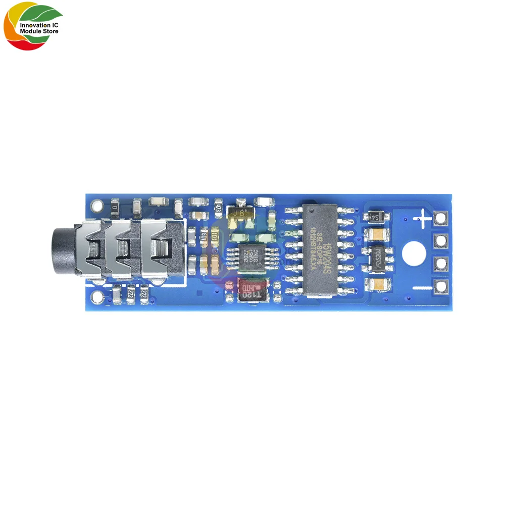 Phase-locked Loop FM Transmitter Module 76-110MHz FM Transmitter Module Stereo DC 3-6V 35MA Wireless Audio Transmission Module