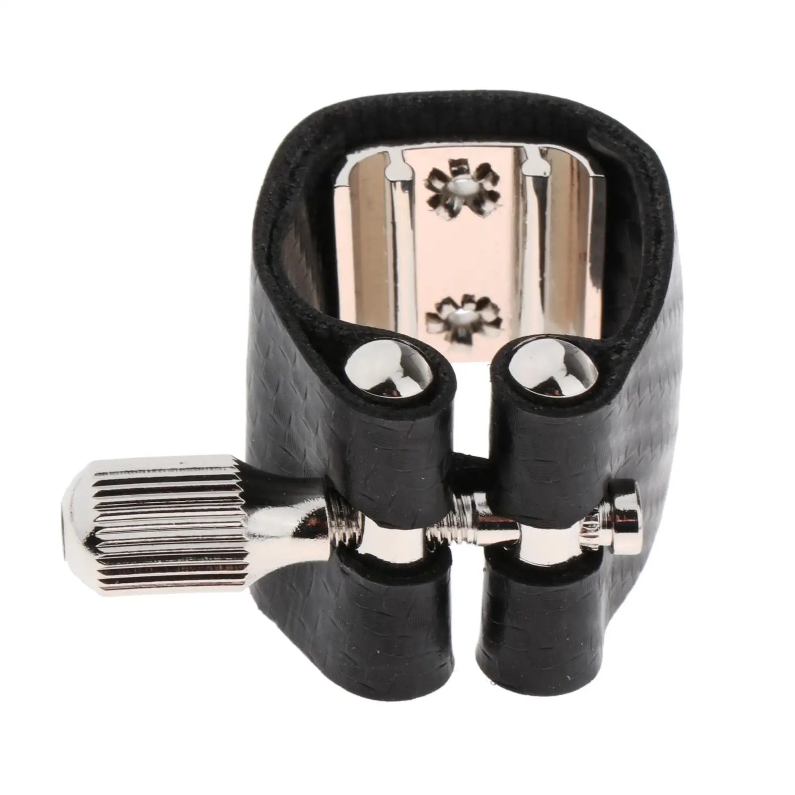 Sax Saxophone Mouthpiece Ligature Clip!  Compact Durable Fastener Cap for Alto/Tenor/Soprano Sax Saxophone Mouthpiece