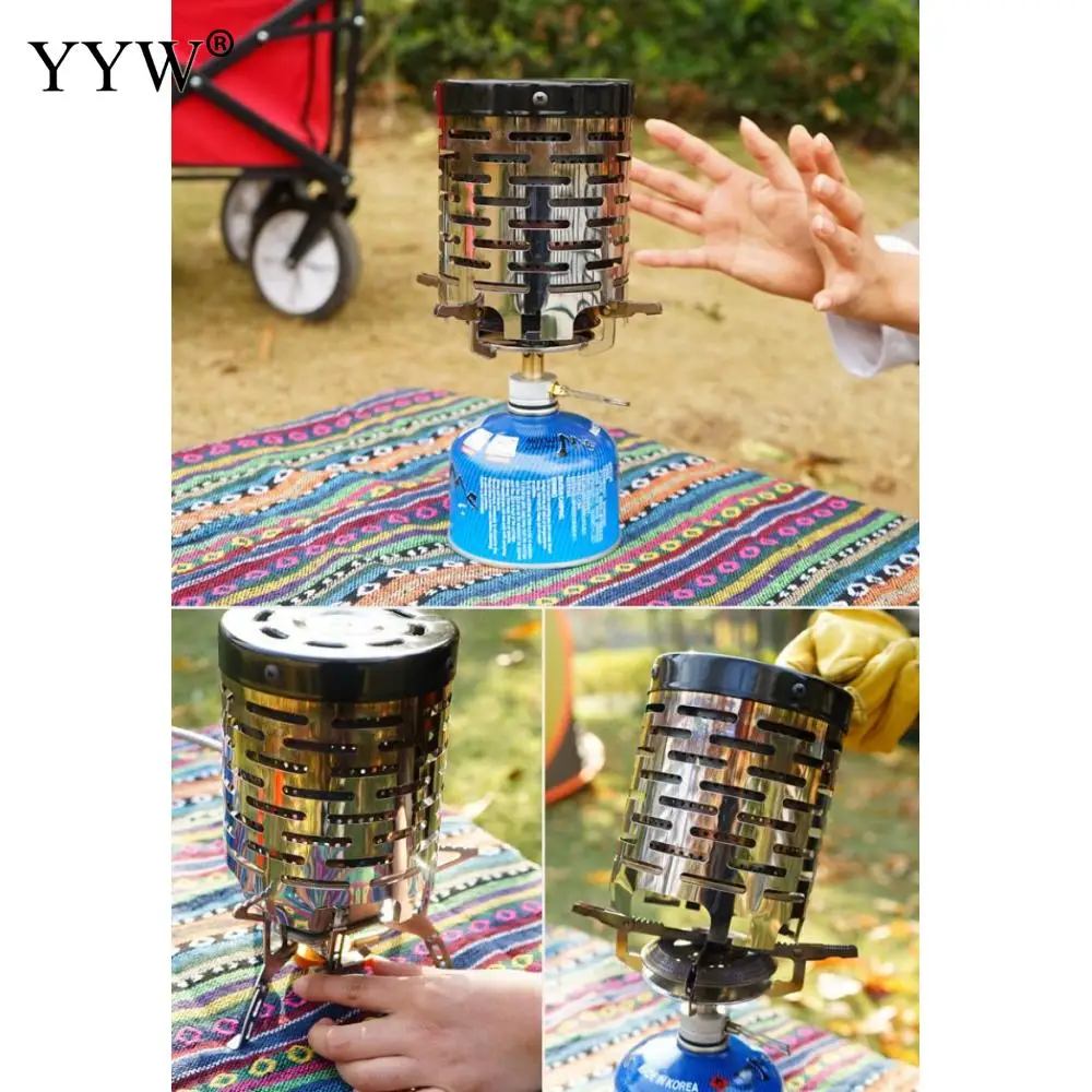 Outdoor Camping Mini Heating Cover Camping Heating Stove For Picnic Courtyard Outdoor Tools Portable Burner Home Winter Heater