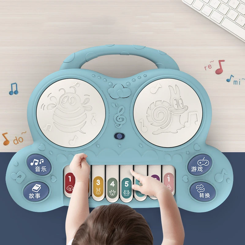 Instrumento Musical de juguete para bebé, Piano portátil, música de desarrollo, juguetes educativos de aprendizaje temprano para niños, regalos, gran oferta 2020