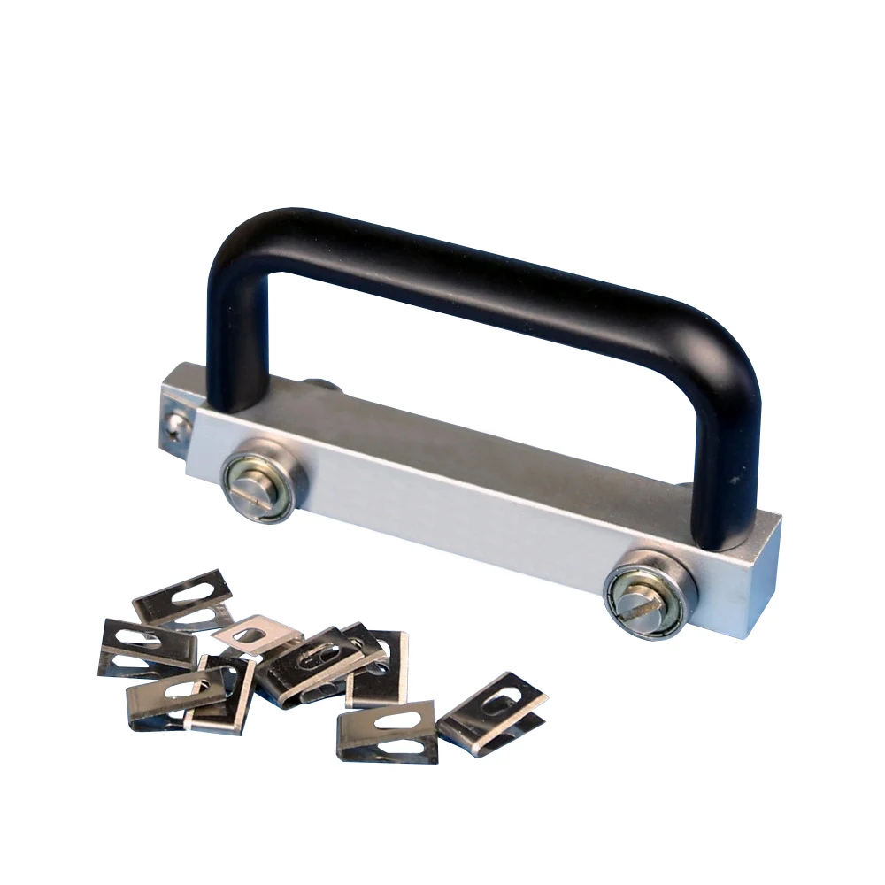 PVC Roll Sports Floor Groove Cutter Tools Manually Wheel Slotted Knife Vinyl Floor Grooving Machine