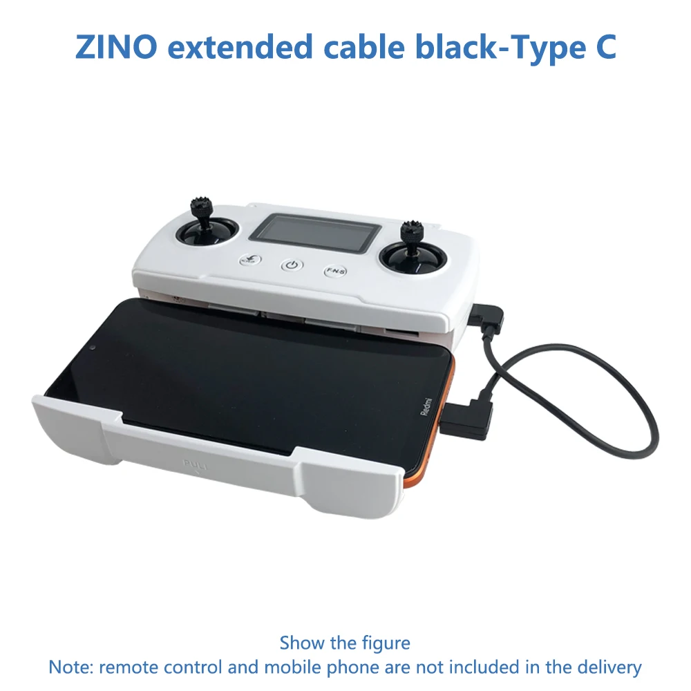 HUBSAN ZINO series drone accessories ZINOH117 ZINOPRO ZINO2 remote control and phone or tablet extension adapter