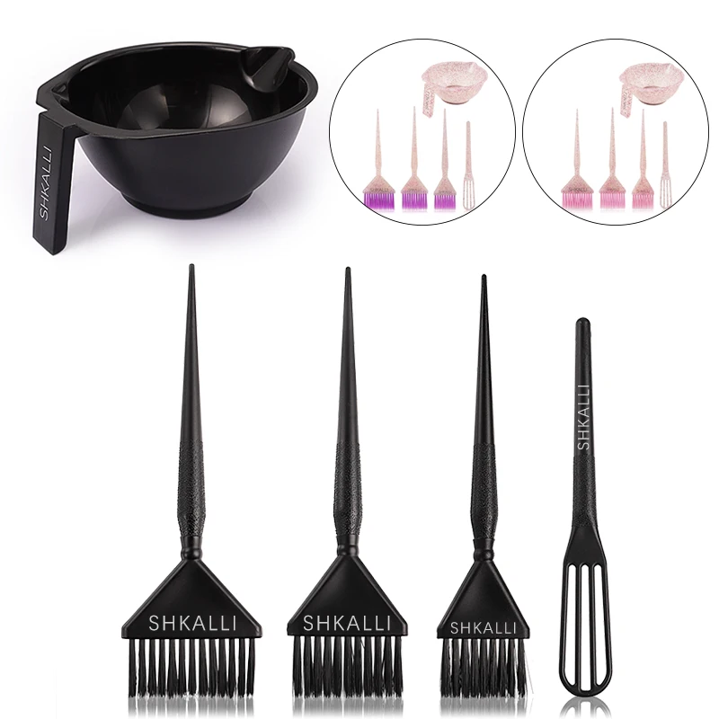 SHKALLI Dyeing tools kit Hair Bleach Styling Brush for Hair Dyeing Hair coloring brush set