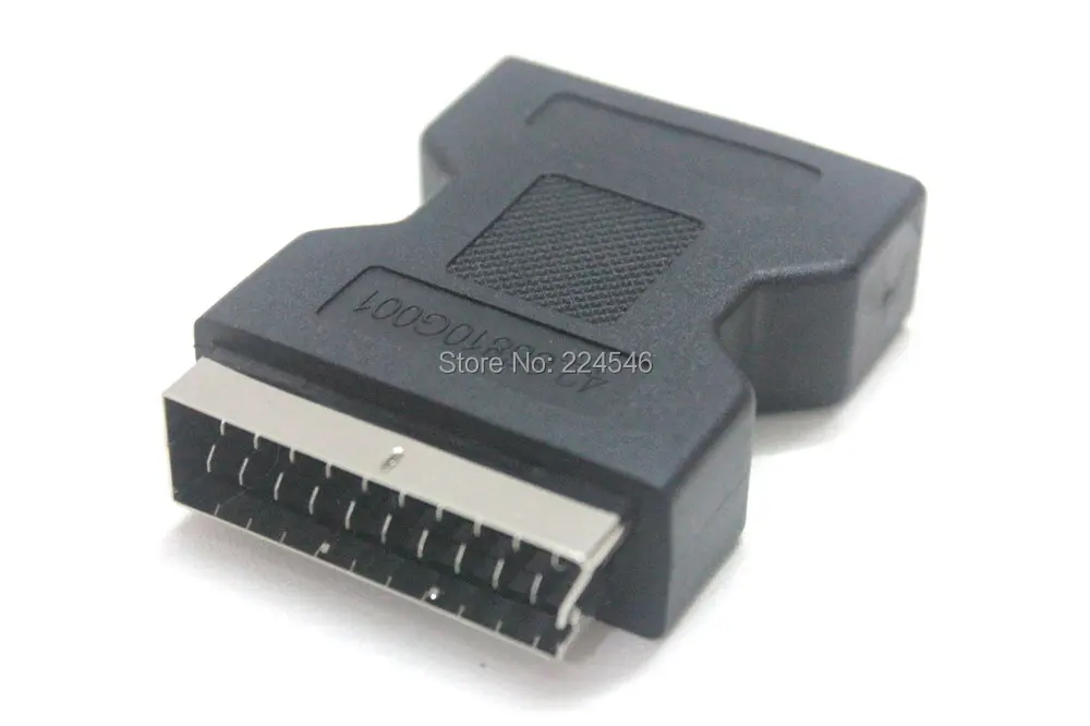 SCART to VGA and S-Video Adapter Projector Adapter 42.86810G001 For Optoma HD65 HD700X HD800X HD800XLV