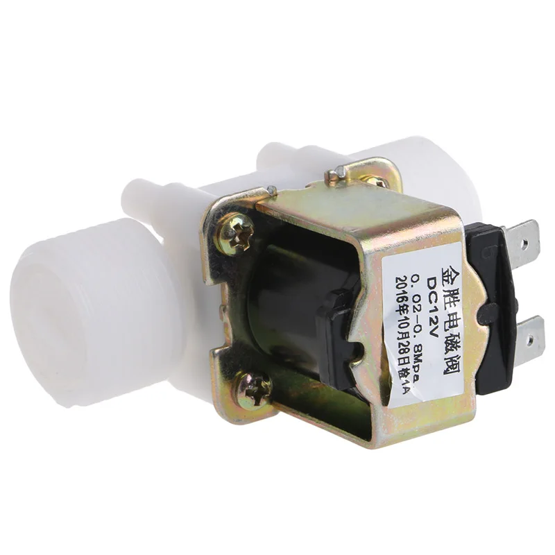 3/4 "วาล์ว Solenoid พลาสติก12V 24V 220V PP N/C เครื่องซักผ้า Dispenser น้ำความดันนิวเมติก Controller Switch