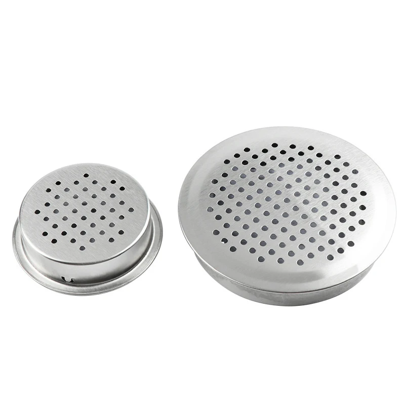

Circular Stainless Steel Air Vent Hole Mesh Hole with Activated Carbon, 60mm, 90mm for Kitchen, Cabinet, Wardrobe, Shoe Cabinet