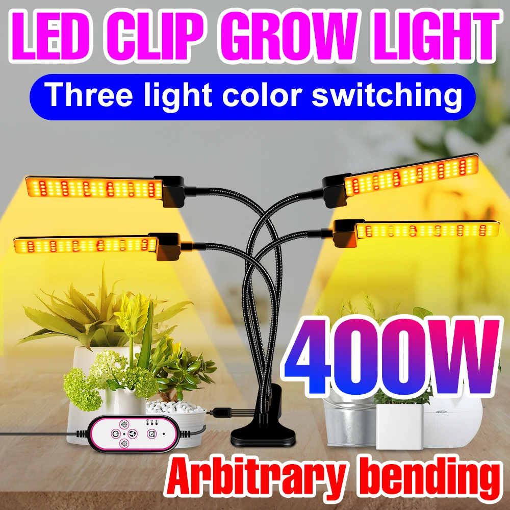 LED Plant Grow Light DC 12V Full Spectrum Lamp 100W 200W 300W 400W Hydroponic Bulb Fitolampy Indoor Phytolamps For Flower Growth