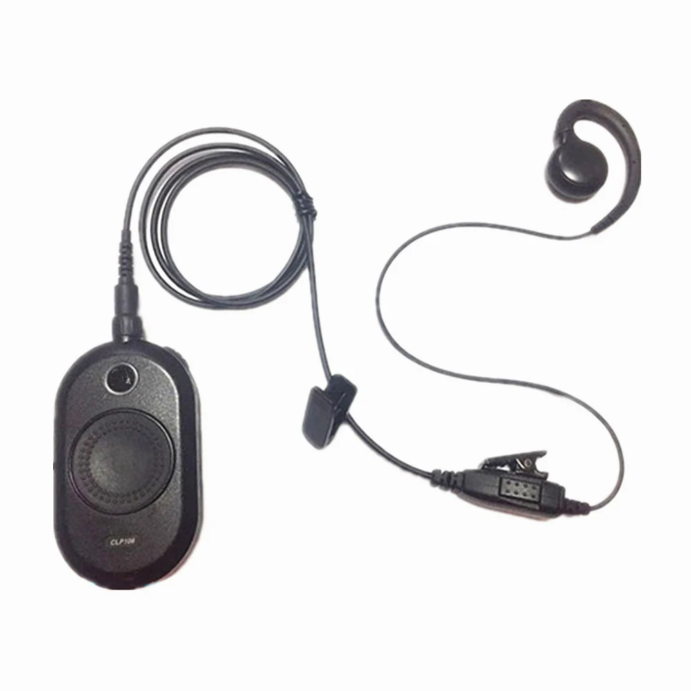 HKLN4455A C Ring Style Headset Earphone PTT Clip For Motorola CLP108 CLK446 CLP446 CLP1010 CLP1040 CLP1060 Radio Walkie Talkie