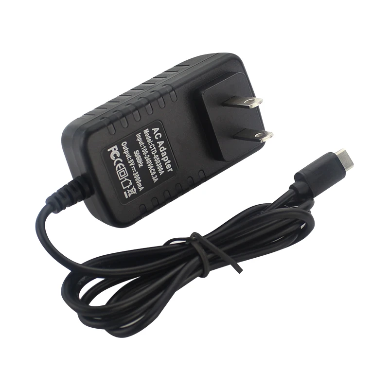 10 Stks/partij Raspberry Pi 4 Model B Power Adapter 5V 3A Dc Voeding Type-C Power Charger voor Raspberry Pi 4