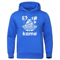 Men Women Anime Hoodies Japanese Harajuku Hoodie Sweatshirt Kame House Fashion Casual Autumn Winter Fleece Pullover Funny Hoody