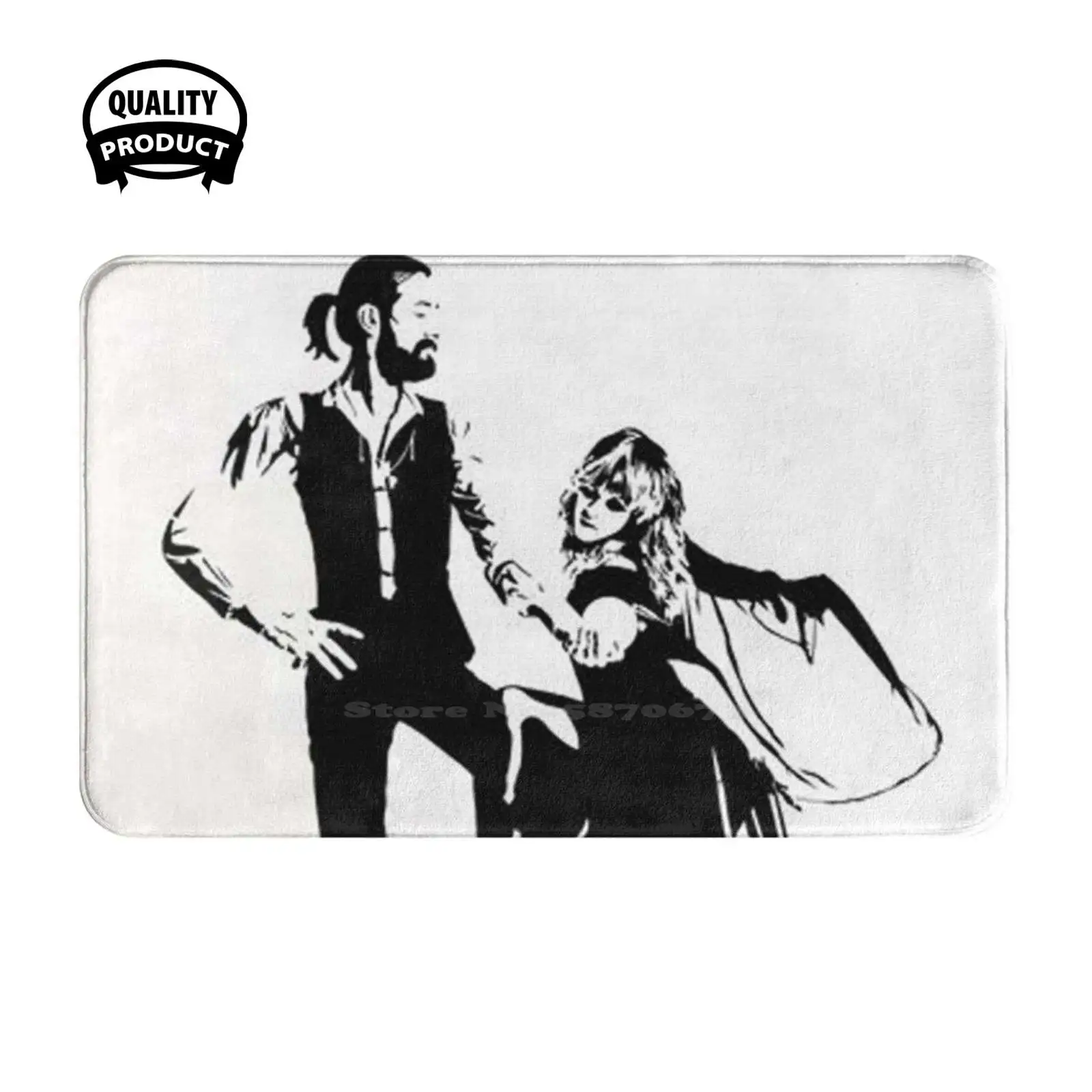 Good Couple Dancer Soft Cushion Home Carpet Door Mat Car Rug Classic Rumours Stevie Nicks Tour Love Stevie Nicks Nicks Xmas